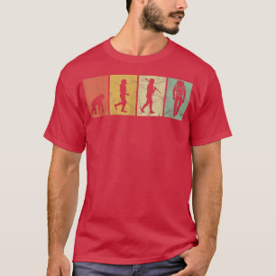 T-shirt Évolution De L'Homme Astronaut Espace Galay Funny