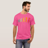 T-shirt Evolution De L'Homme Boxer Evolution Funny Boxer R (Devant entier)