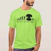 T-shirt Évolution de l'Homme et du Cafard Tableau d'Évolut (Devant)