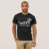 T-shirt Évolution de Lineman (Devant entier)