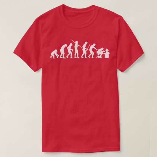 T-shirt Évolution de l'ordinateur (Design devant)