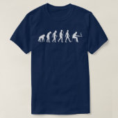 T-shirt Evolution de Man Computer Programmer Funny Geek Lo (Design devant)