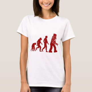 T-shirt Évolution de robot de l'homme dans le robot