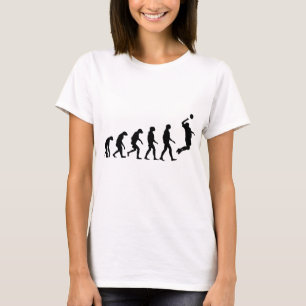 T-shirt Évolution de volleyball