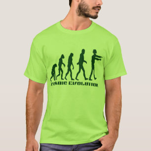 T-shirt Évolution de zombi