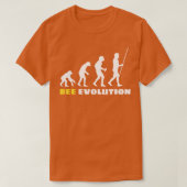 T-shirt Évolution des abeilles (Design devant)