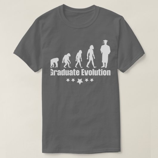 T-shirt Évolution des diplômes (Design devant)