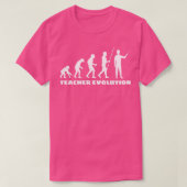 T-shirt Évolution des enseignants (Design devant)