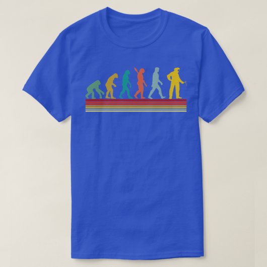 T-shirt Évolution des hommes soudeurs vintage (Design devant)