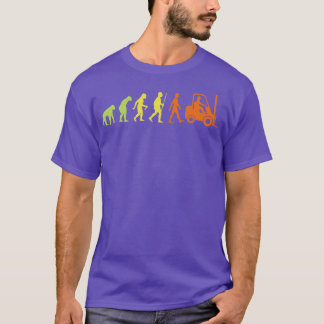 T-shirt Évolution des opérateurs de chariots élévateurs
