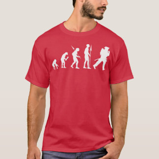 T-shirt Évolution des pompiers