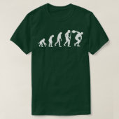 T-shirt Evolution discus lancer Discobolus discus lanceur (Design devant)