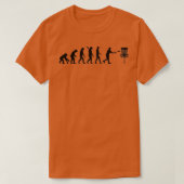 T-shirt Evolution Disk Golf (Design devant)