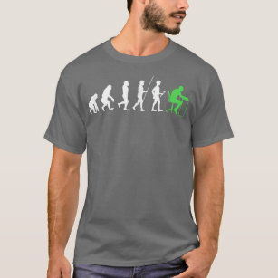 T-shirt Evolution drôle science nerd pour un support techn