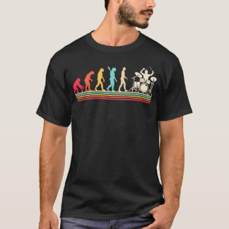 T-shirt Évolution du batteur