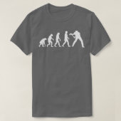 T-shirt Évolution du bûcheron (Design devant)
