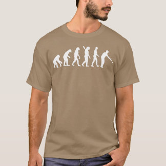 T-shirt Évolution du cadeau de sport de quilleur drôle de 