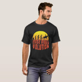 T-shirt Évolution du cavalier (Devant entier)