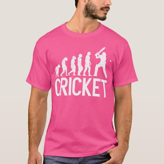 T-shirt Évolution Du Cricket (Devant)