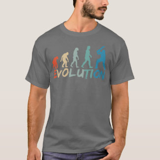 T-shirt Évolution du cricket Vintage 1