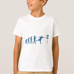 T-shirt Évolution du Disc Golf