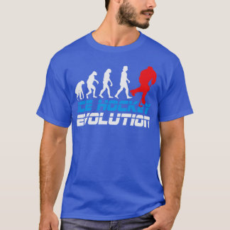 T-shirt évolution du hockey sur glace