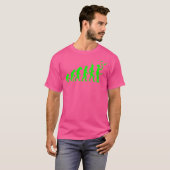T-shirt Évolution du jonglage (Devant entier)