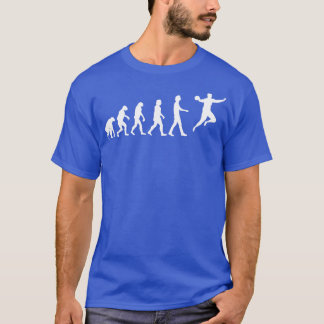 T-shirt Évolution du joueur de handball