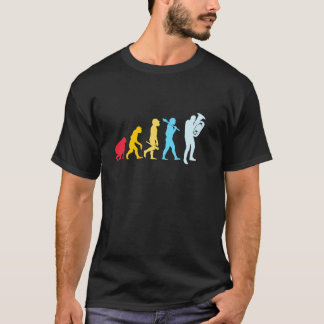 T-shirt Évolution du joueur de tuba drôle de tuba pour hom