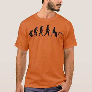 T-shirt Évolution du joueur d'échecs