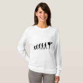 T-shirt Évolution du karaté (Devant entier)