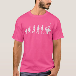 T-shirt Évolution du piano Pianiste Musicien jazz Piano