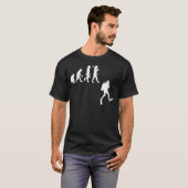 T-shirt Évolution du plongeur en scaphandre (Devant entier)