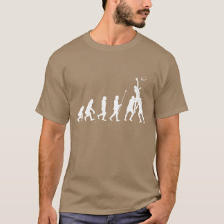 T-shirt Évolution du rugby dicton sports de balle rétro