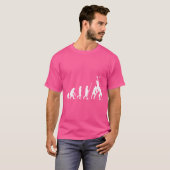 T-shirt Évolution Du Rugby - Rugby Lover (Devant entier)