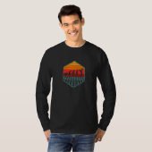 T-shirt Évolution du saxophone, Instrument de musique Prem (Devant entier)