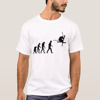 T-shirt évolution du ski