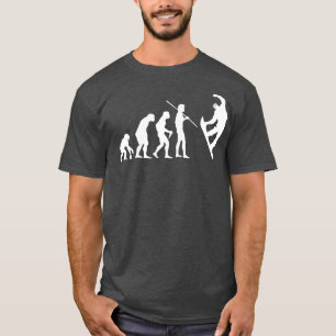 T-shirt Évolution du snowboard pour les hommes, les femmes