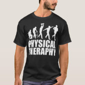 T-shirt Évolution Du Thérapeute Physique (Devant)
