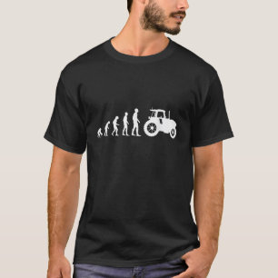 T-shirt Évolution du tracteur Conduite de tracteur Agricul