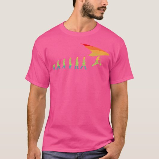 T-shirt Évolution du vol libre (Devant)