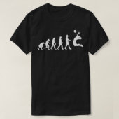 T-shirt Évolution du volley-ball 12 (Design devant)