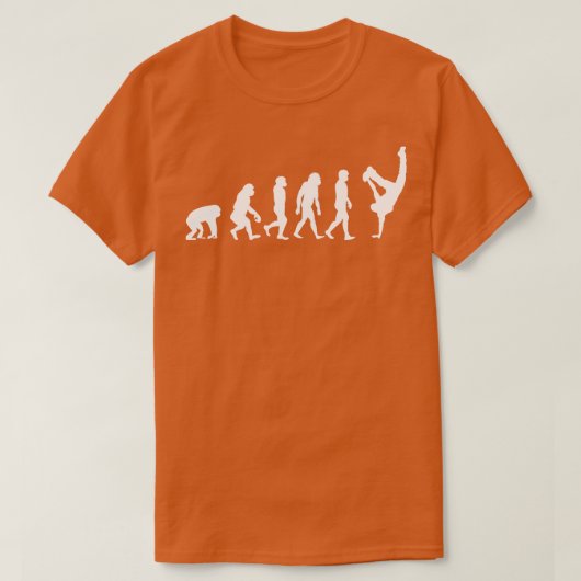 T-shirt Evolution d'une danseuse dansante Danseuse Danseus (Design devant)