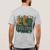 T-shirt Évolution écologique (Dos)