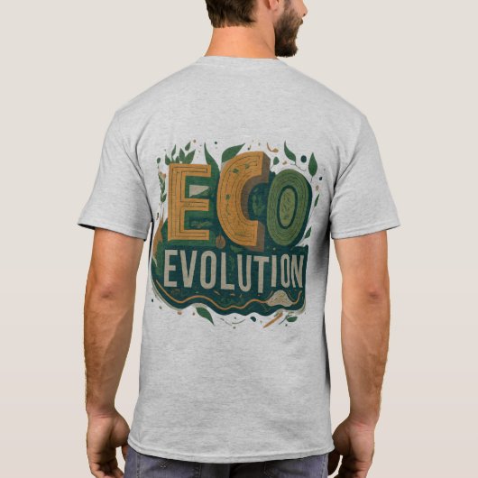 T-shirt Évolution écologique (Dos)