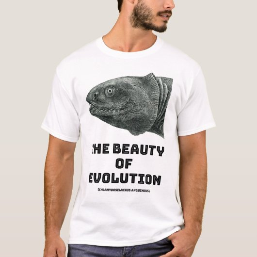 T-shirt Evolution Frilled Shark Beauté (Devant)