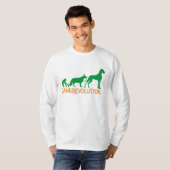 T-Shirt Evolution Grand Danois (Devant entier)