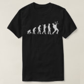 T-shirt Évolution guitariste (Design devant)