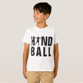 T-shirt évolution handball (Devant entier)