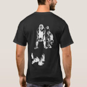 T-shirt Évolution hilare de cadeau de cuvettes de lanceurs (Dos)